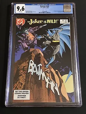 Buy Batman #366 (1983) - Cgc Grade 9.6 - 1st Appearance Jason Todd In Robin Costume! • 149.95£