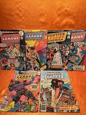 Buy 6x Justice League Of America DC Comics Bronze Lot: 119,151,171-172,185-186 • 23.78£