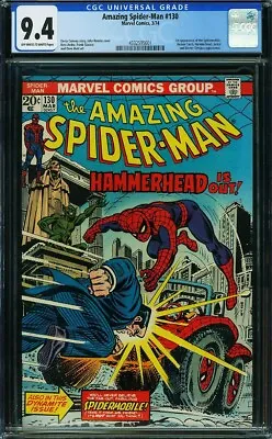 Buy Amazing Spider-man #130 Cgc 9.4 Marvel Comics 1974 - 1st Spidermobile + New Case • 173.93£