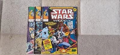 Buy Star Wars Comics 1977 UK 11-14 No Number 13 And 15-80 • 149.99£