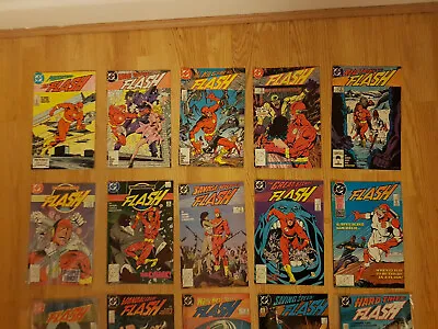Buy DC Comics The Flash 1-18 1987 (4 & 6 Missing) Plus Annual #1 • 1£