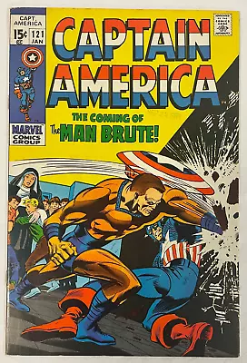 Buy Marvel Comics Captain America #121 • 39.98£