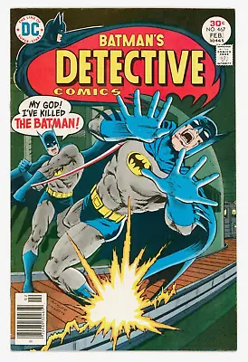 Buy Detective Comics #467 VF+ 8.5 Hawkman Vs The Calculator • 19.95£
