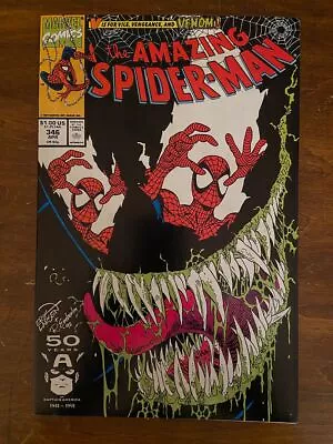 Buy AMAZING SPIDER-MAN #346 (Marvel, 1963) VF Venom • 11.92£