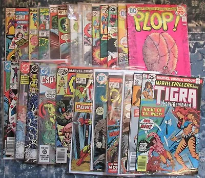 Buy Lot Of 25 Different Marvel DC Comics 1970s/1980s Champions #7 Eternals Tigra Etc • 27.82£
