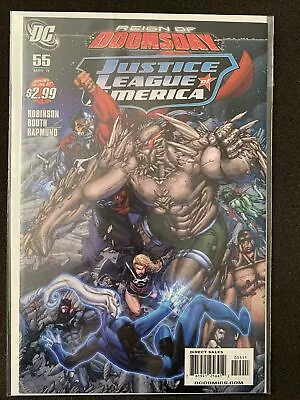 Buy DC Comics Reign Of Doomsday Justice League Of America #55 Lovely Condition • 14.99£