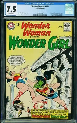Buy Wonder Woman #153 (DC, 1965) CGC 7.5 • 199.88£