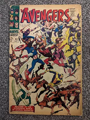 Buy The Avengers 44. 1967 Marvel. Red Guardian, Black Widow. Combined Postage • 14.98£