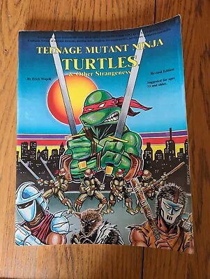 Buy Teenage Mutant Ninja Turtles And Other Strangeness - RPG - VINTAGE - RARE • 39.99£