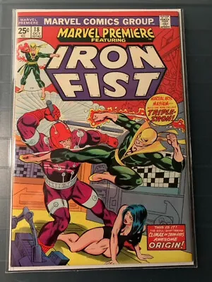 Buy Marvel Premiere 1972 #18 NM Near Mint 9.4 Early Iron Fist! Fantastic Condition! • 36.14£