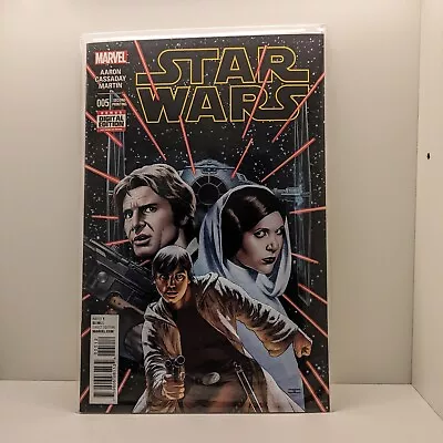 Buy Star Wars Marvel Comic | Star Wars #5 | 2nd Ptg John Cassaday Variant Cover • 6£