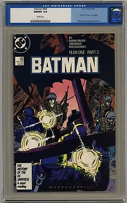 Buy Batman #406 Cgc 9.8 White Pages Dc Comics 1987 • 102.91£