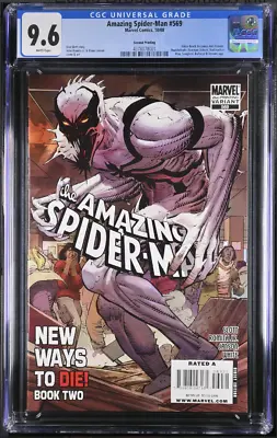 Buy Amazing Spider-Man #569 🌟 CGC 9.6 🌟 2ND PRINT VARIANT 1st Anti-Venom 2008 • 413.43£