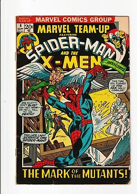 Buy Marvel Team-Up #4, Marvel, 1972 Spider-Man, X-Men, 4th App Of Morbius 1st Print • 5.60£