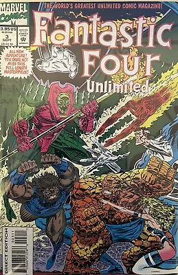Buy Fantastic Four Unlimited #3 Marvel Comics Sep 1993 • 4.99£