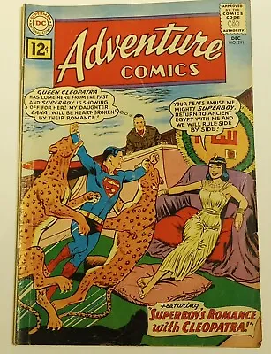 Buy Adventure Comics #291 Dec. 1961 SuperBoy's Romance With Cleopatra! • 48.04£