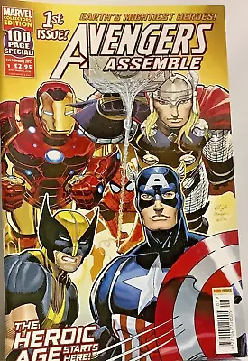 Buy Avengers Assemble 1st Issue 1/2/2012 Comic Book Brand New Sealed • 7.99£