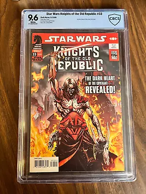 Buy Star Wars Knights Of The Old Republic #33 CBCS 9.6 White1st App Darth Hayze/Sith • 59.58£