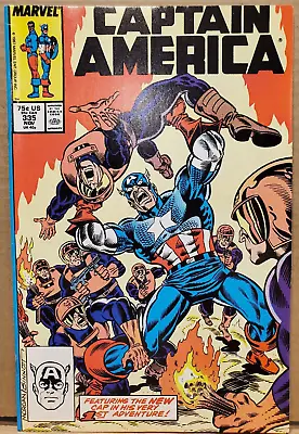 Buy Captain America 335 Bucky Watchdogs Mark Gruenwald Tom Morgan 1987 Marvel Comics • 3.16£