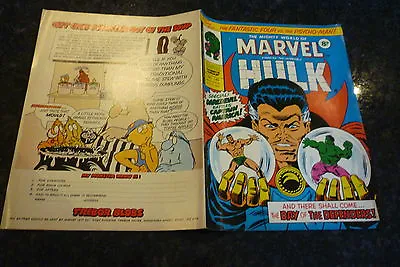 Buy Mighty World Of MARVEL Starring The INCREDIBLE HULK - No 149 - Date 09/08/1975 • 9.99£
