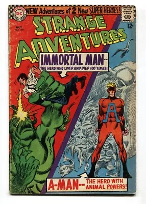 Buy Strange Adventures #190 1966- 1st ANIMAL MAN In Costume DC • 47.85£