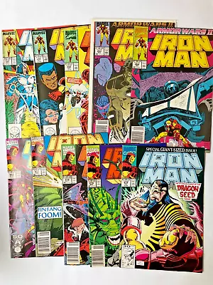 Buy 10 Issues Iron Man MARVEL Comics - 1980/90s Comics • 15£