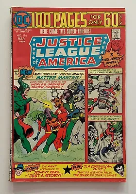 Buy Justice League Of America #116 Bronze Age Comic 100 Page (DC 1975) VG/FN Issue. • 11.21£