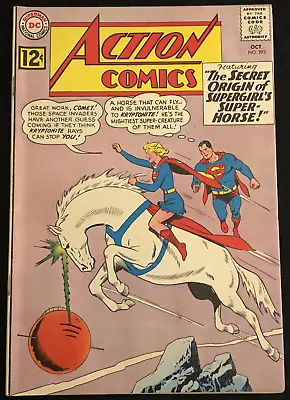 Buy October 1962 DC Action Comics #293 Superman Origin Of Comet The Superhorse KEY • 71.21£