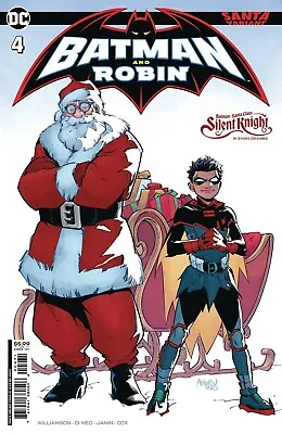 Buy Batman And Robin #4 Otto Schmidt Santa Variant (13/12/2023) • 4.90£