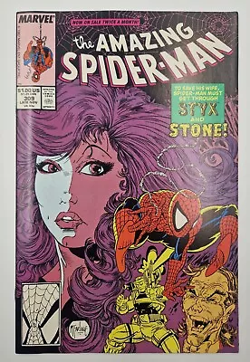 Buy The Amazing Spider-Man #309 - Todd Mcfarlane - Marvel Comics 1988 • 3.20£