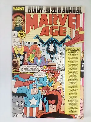 Buy Marvel Age Annual #3 - Avengers & Alpha Flight Appearances (Fred Hembeck. 1987!) • 2.49£