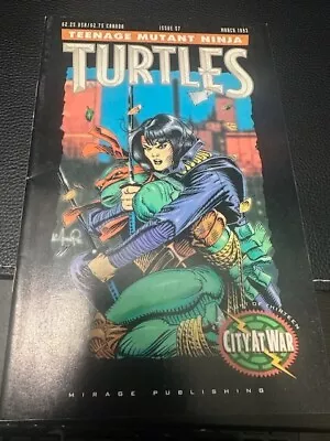 Buy Teenage Mutant Ninja Turtles-Issue 57- City At War- 1993 • 28.15£