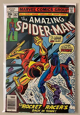 Buy Amazing Spider-Man #182 Newsstand Marvel 1st Series (6.0 FN) (1978) • 6.43£