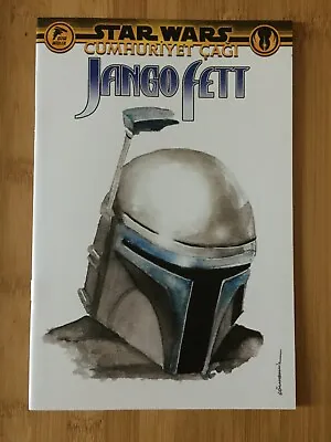 Buy Star Wars Jango Fett Age Of Republic #1 Turkish Watercolor • 66.97£