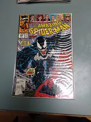 Buy AMAZING SPIDER-MAN #332 (Marvel Comics 1990) VENOM (VF-) Erik Larsen Art • 15.99£