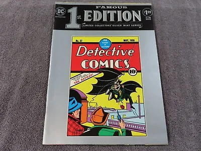 Buy 1974 DC Comics FAMOUS 1st EDITION #C-28 DETECTIVE COMICS #27 - Treasury Ed. - VF • 32.15£