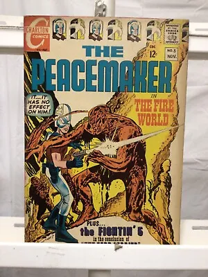 Buy Charlton Comics The Peacemaker Vol 3 #5 FINAL ISSUE VG+ 1967 • 21.69£