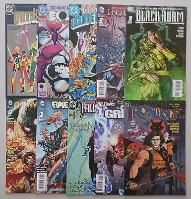 Buy Lot Of 10 DC #1's Black Adam, Grifter, Iron Wolf PLUS (All VF+/NM) • 18.18£