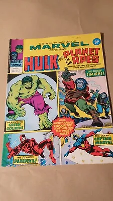 Buy Mighty World Of Marvel #231 March 1977 Hulk And Planet Of The Apes • 5.95£
