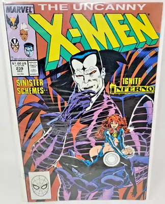Buy Uncanny X-men #239 Mr Sinister & Goblin Queen 1st Cover Appearance *1988* 9.2 • 22.78£