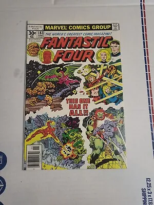Buy Fantastic Four #183:  Battleground: The Baxter Building!  Marvel 1977 NM • 17.35£