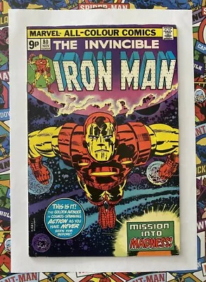 Buy Iron Man #80 - Nov 1975 - Firebrand Appearance! - Vfn+ (8.5) Pence Copy • 12.99£