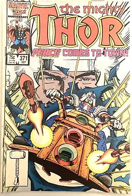 Buy Thor. 1st Series # 371. September  1986. 1st Justice Peace. Vg+ 4.5. . • 5.99£