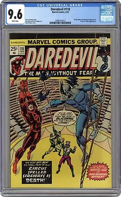 Buy Daredevil #118 CGC 9.6 1975 2086165012 • 120.09£