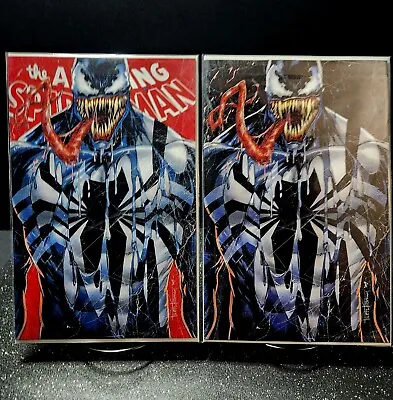 Buy Amazing Spider-man #37 Exclusive Virgin/trade Set - Venom - Tyler Kirkham (asm) • 31.53£