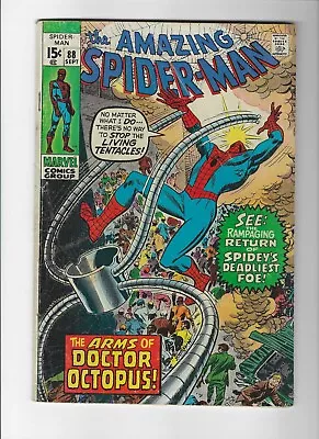 Buy Amazing Spider-Man #88 Doctor Octopus  1963 Series Marvel Silver Age • 28.02£