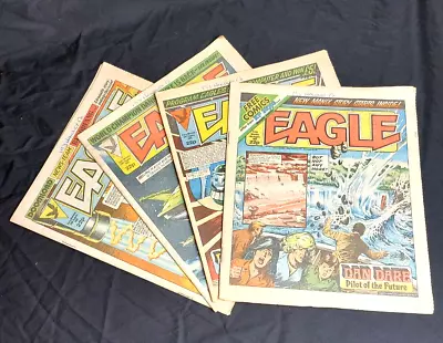 Buy Vintage Eagle Comic / Graphic Novel X 4. August 1984 Complete Month • 20.69£