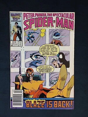 Buy SPECTACULAR SPIDER-MAN #123 (1987) NM- Newsstand Variant + Two 1st Appearances • 5.60£