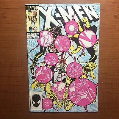Buy The Uncanny X-Men 188 9.2 NM 1st Appearance Of Adversary Chris Claremont 1984 • 7.90£