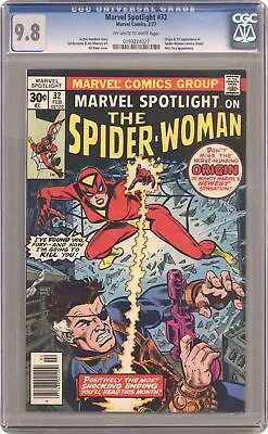 Buy Marvel Spotlight #32 CGC 9.8 1977 0193224027 1st App. And Origin Spider-Woman • 1,778.87£